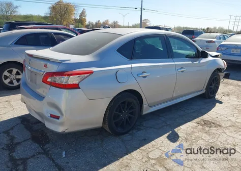 2014 Nissan Sentra Sr z USA, uszkodzony, nr VIN 3N1AB7AP1EY261687
